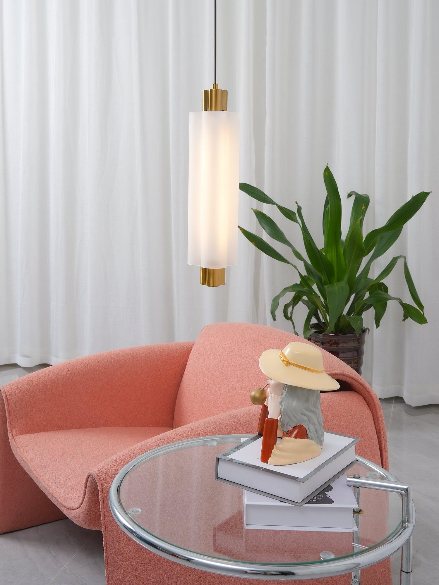Oréline | Lampe Suspendue – Finitions or ou noir câble réglable