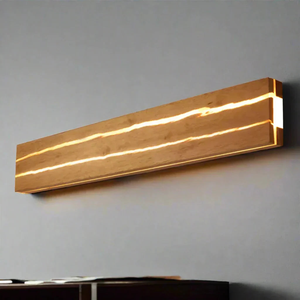 Armonia | Applique Murale LED Bois – Design Chic et Ambiance Naturelle