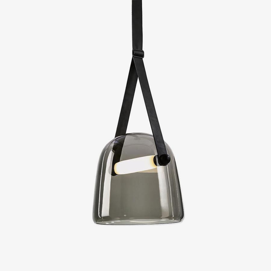 Noctéa | Lampe Suspendue – Verre soufflé LED design contemporain