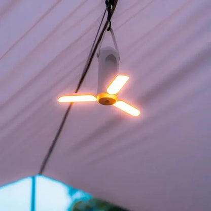 CampBeam | Lampe de Camping Pliable – Autonomie Longue Durée