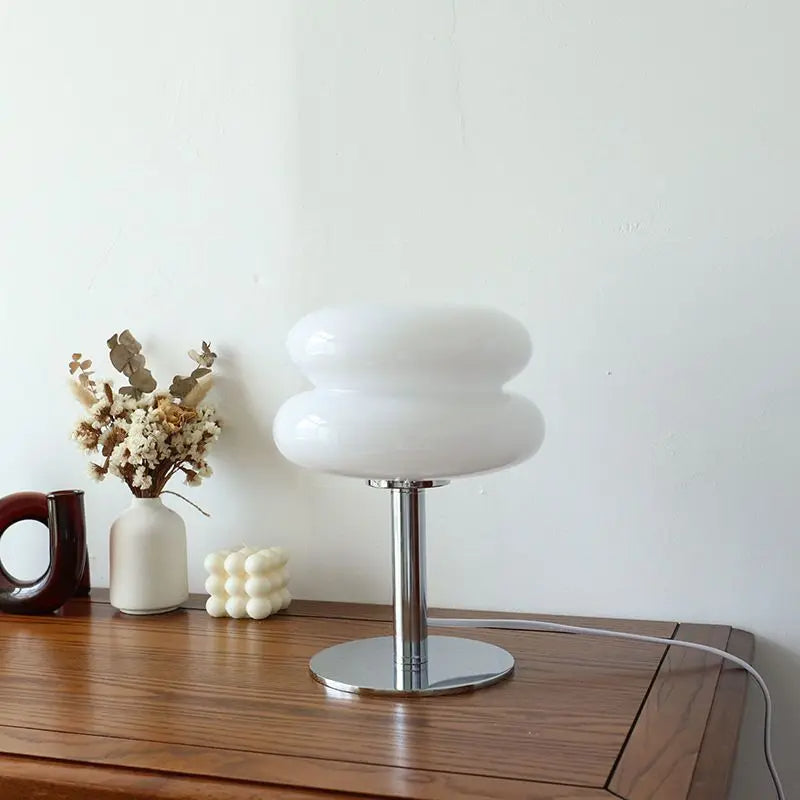 Orélia | Lampe de Table – Design Bauhaus, LED dimmable
