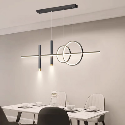 Lumérale | Plafonnier Design – 3 anneaux réglables, style minimaliste