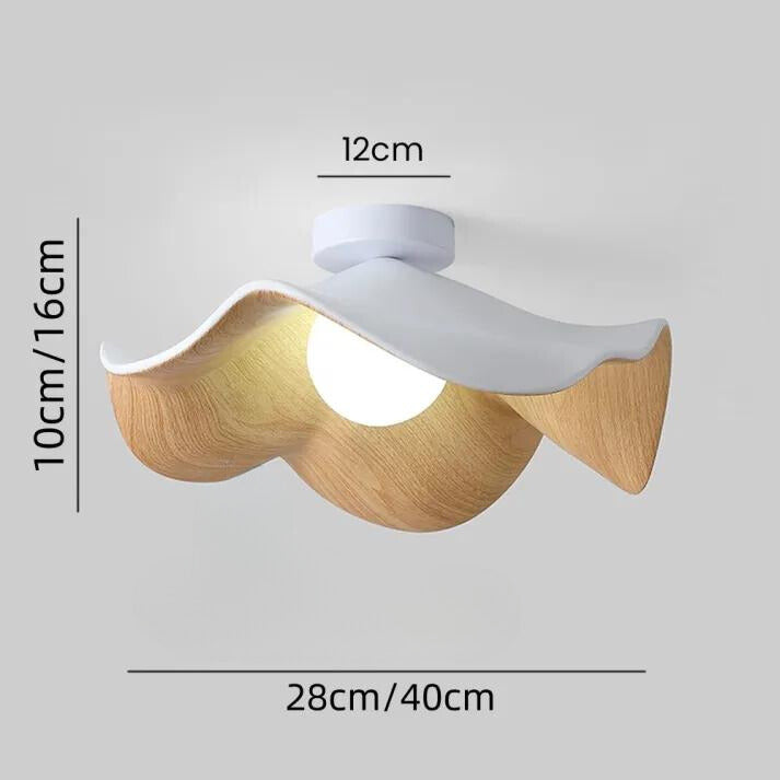 Élorya | Plafonnier Lotus – Charme Contemporain et Lumière Apaisante