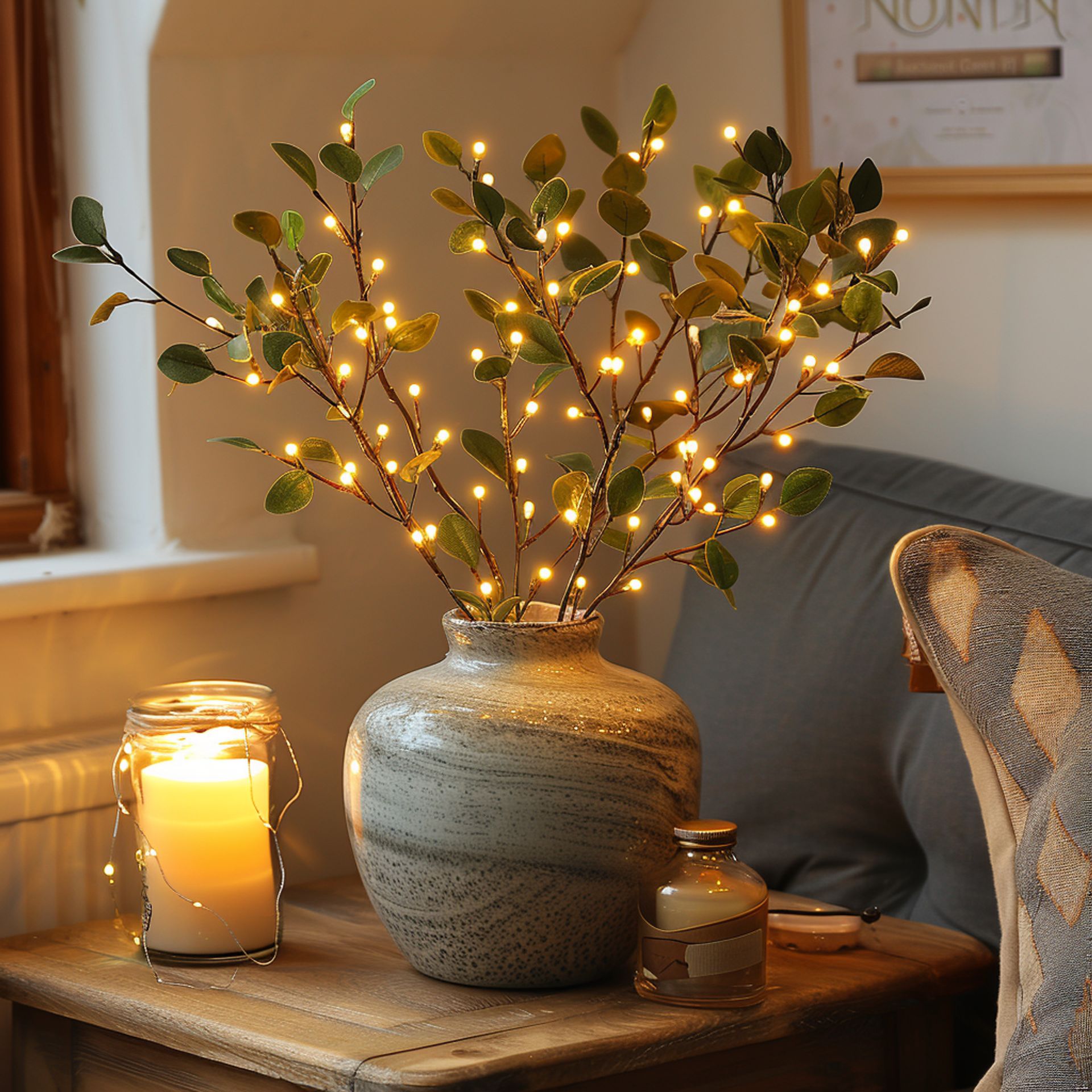 Oliviera | Branches Lumineuses – Éclat Féérique et Ambiance Chaleureuse