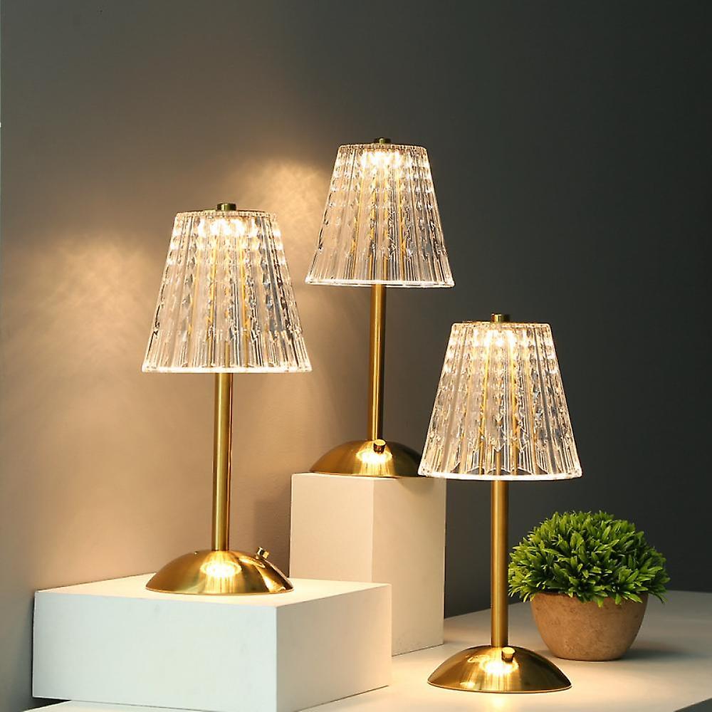 LumiVerre | Lampe de Table – Cristal Raffiné et Éclairage Sans Fil