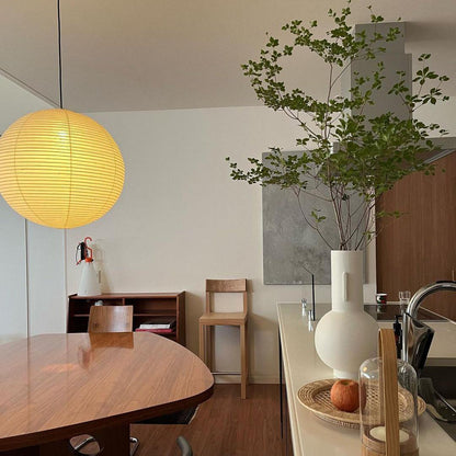 Akiréa | Suspension Ronde – Inspiration Japonaise et Lumière Apaisante