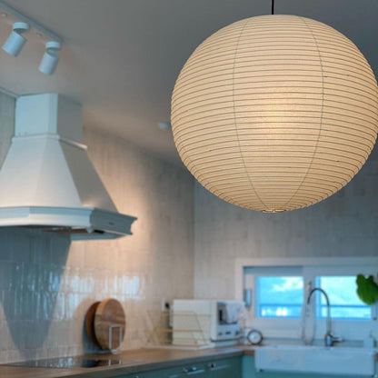 Akiréa | Suspension Ronde – Inspiration Japonaise et Lumière Apaisante