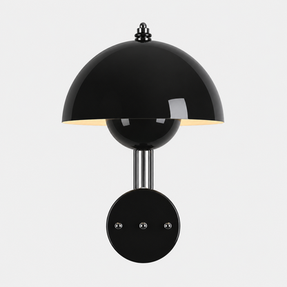 Amélys | Applique Murale LED – Design Floral & Ambiance Poétique Noir