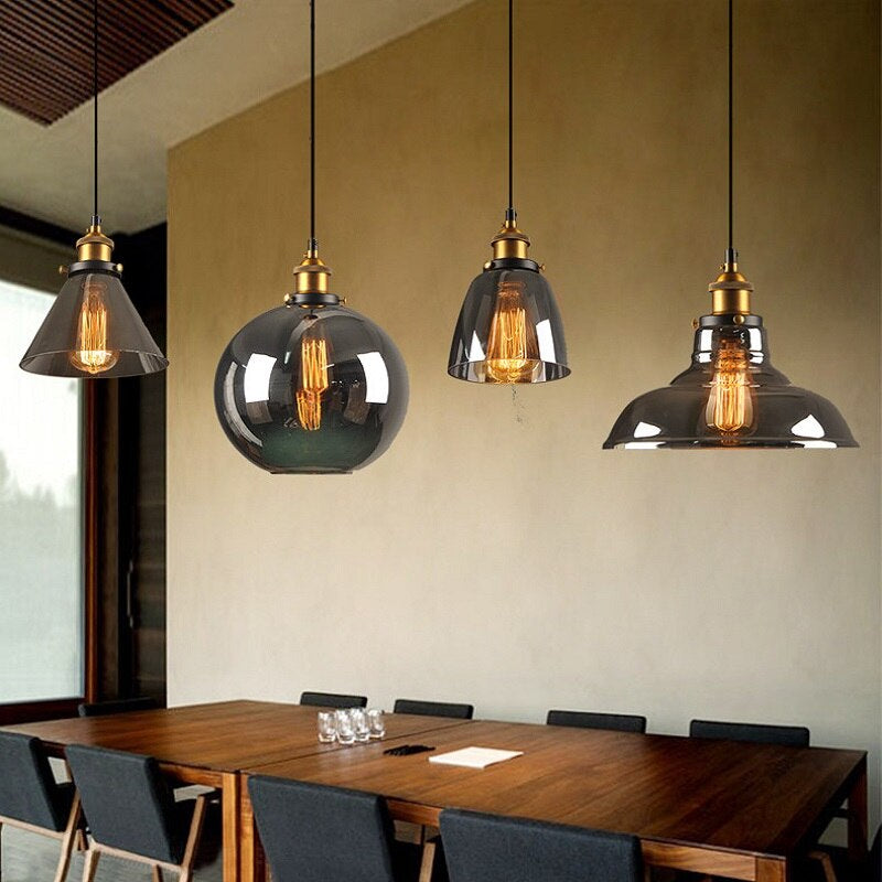 Écloria | Suspension Art Déco – Design rétro, E27 universel