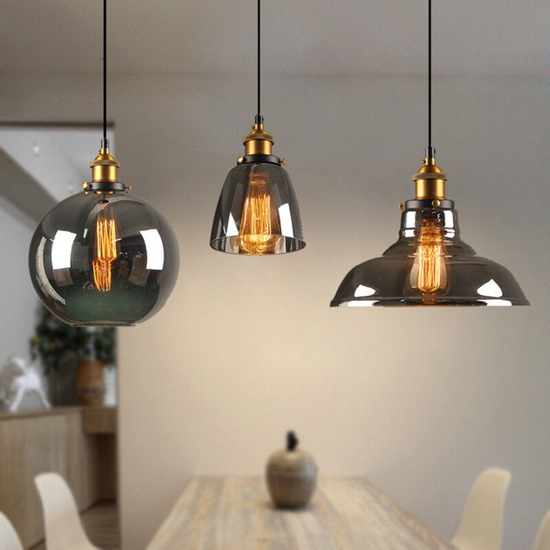 Écloria | Suspension Art Déco – Design rétro, E27 universel