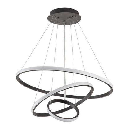 Oréliane | Plafonnier LED Moderne – 3 Anneaux Réglables et Design Élégant