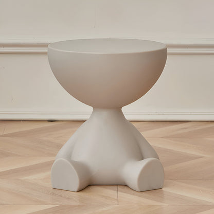 Artobase - Table D'appoint Sculpturale Gris