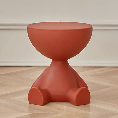 Artobase - Table D'appoint Sculpturale Rouge