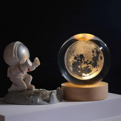 Astrophere - Lampe Décorative Sphérique Avec Socle