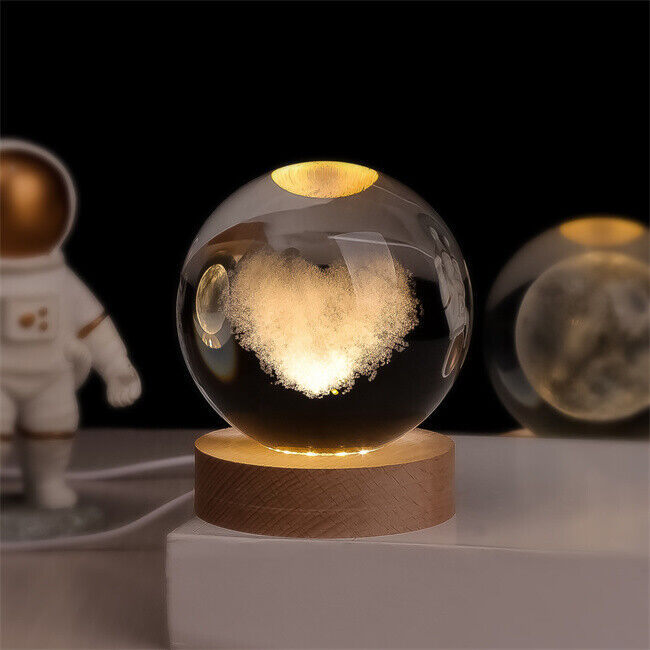 Astrophere - Lampe Décorative Sphérique Avec Socle Cœur