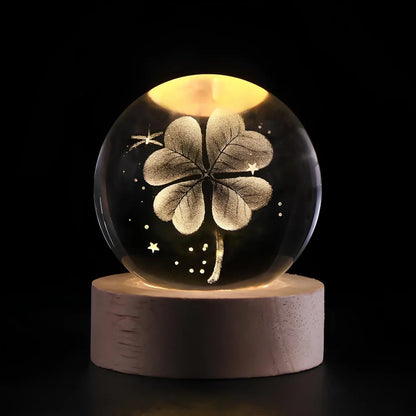 Astrophere - Lampe Décorative Sphérique Avec Socle Porte-Bonheur