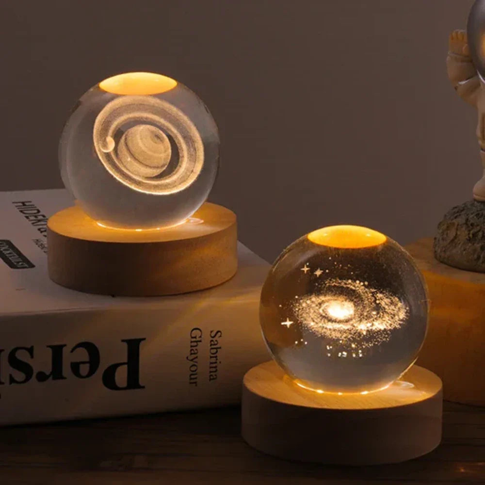 Astrophere - Lampe Décorative Sphérique Avec Socle