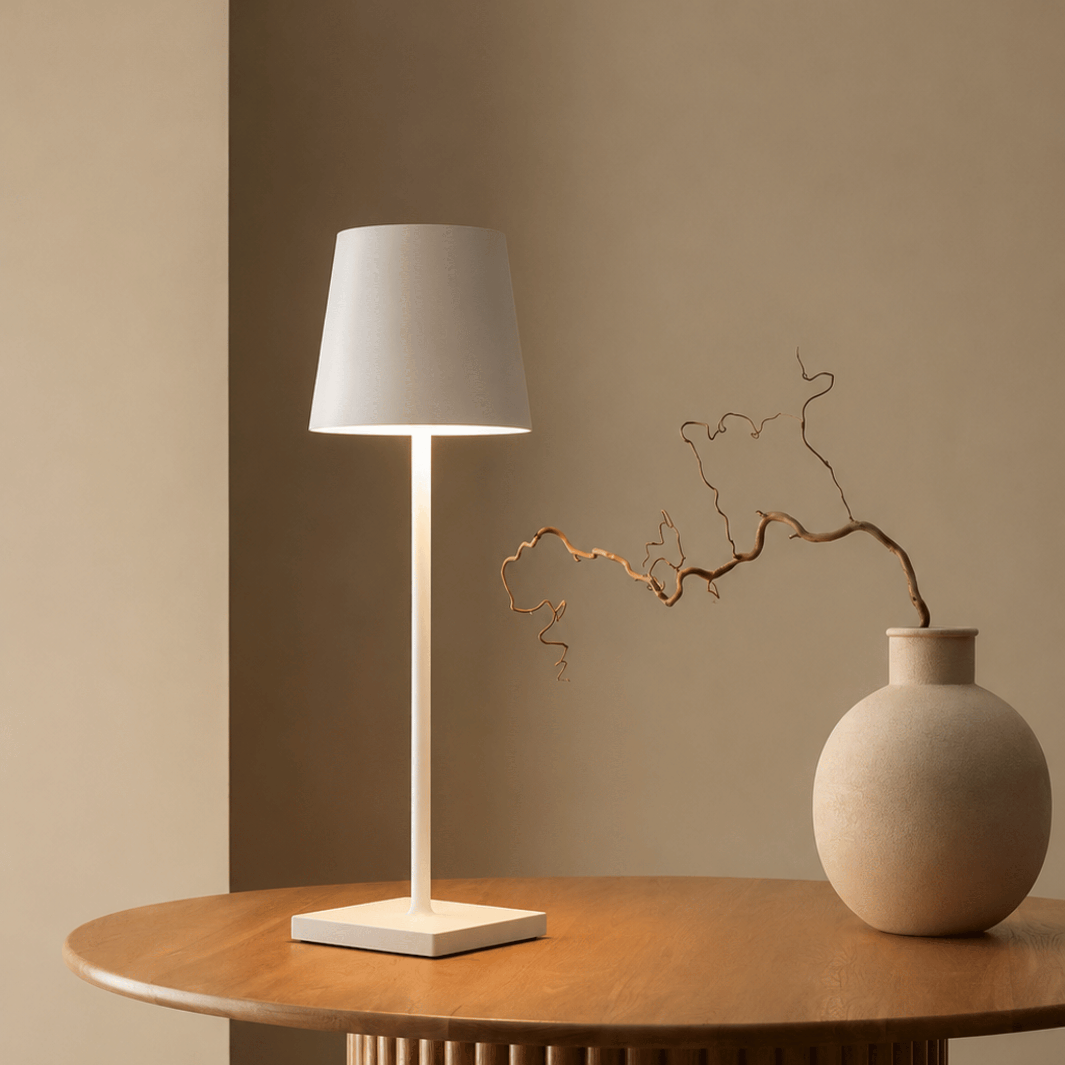 Élyntar | Lampe Sans Fil Rechargeable – Design Moderne et Éclairage Tactile