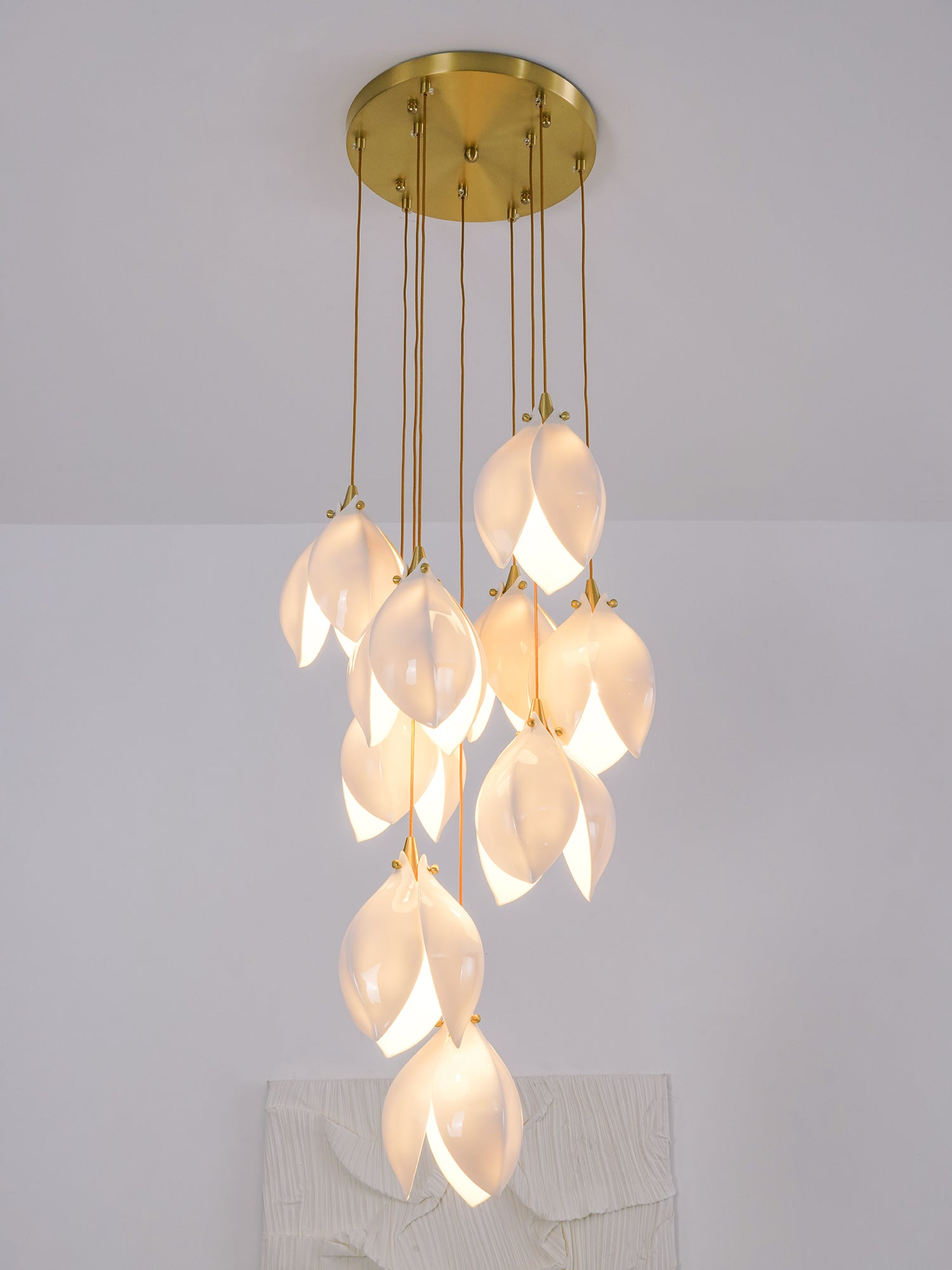 Orévia | Suspension Florale – Lumière Douce et Charme Naturel