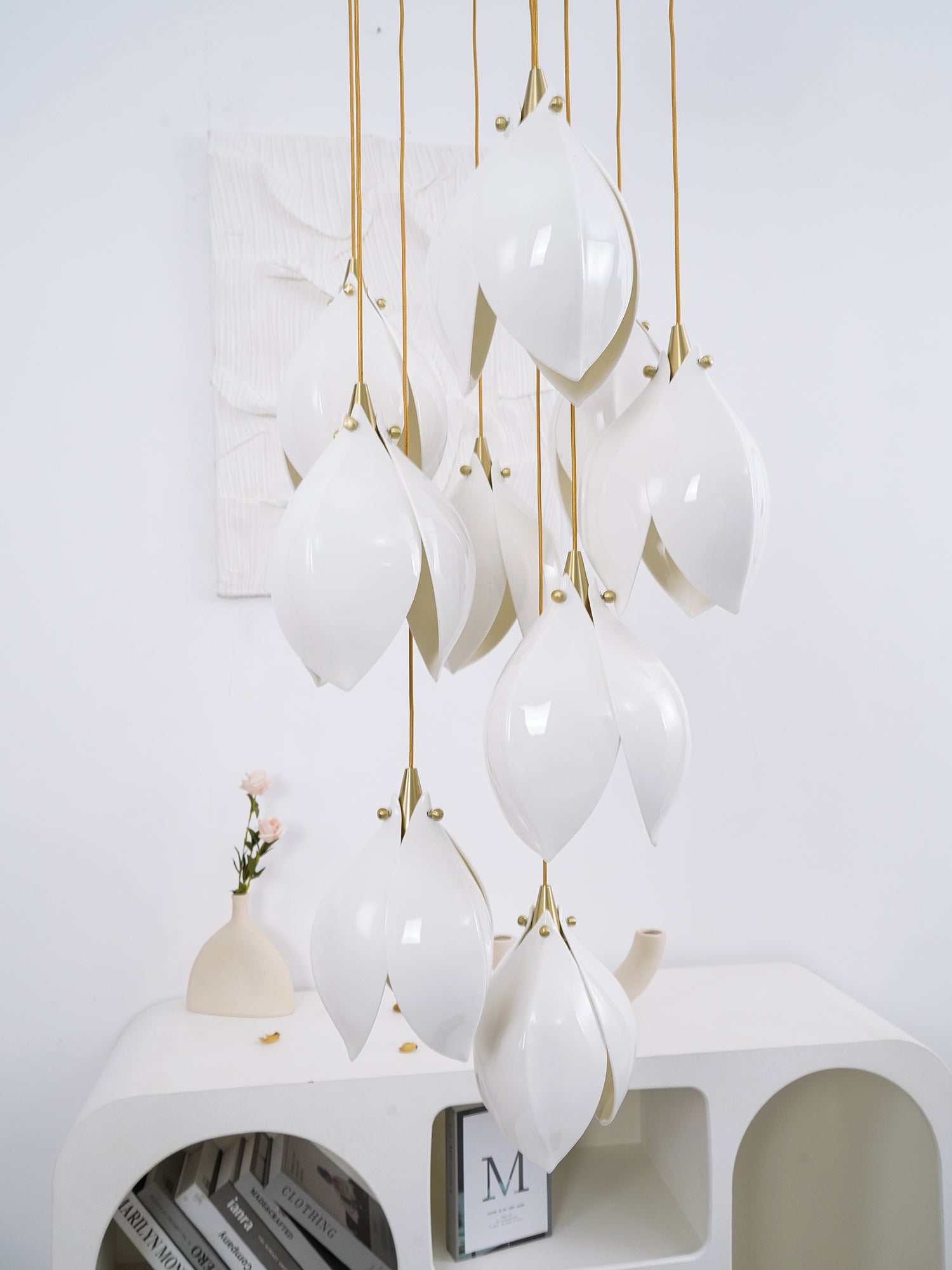Orévia | Suspension Florale – Lumière Douce et Charme Naturel