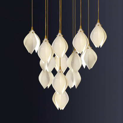Orévia | Suspension Florale – Lumière Douce et Charme Naturel