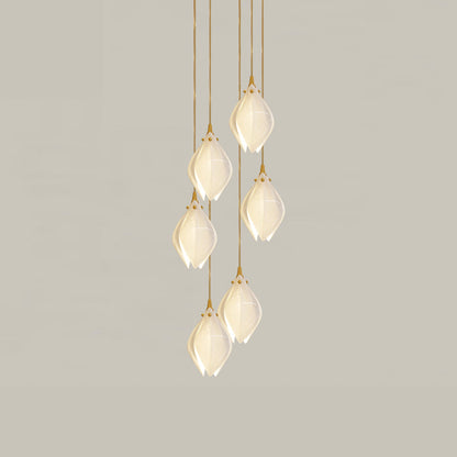 Orévia | Suspension Florale – Lumière Douce et Charme Naturel