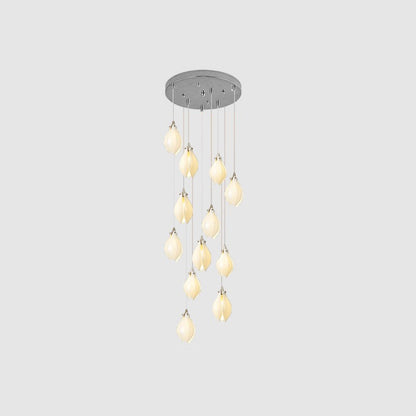 Orévia | Suspension Florale – Lumière Douce et Charme Naturel