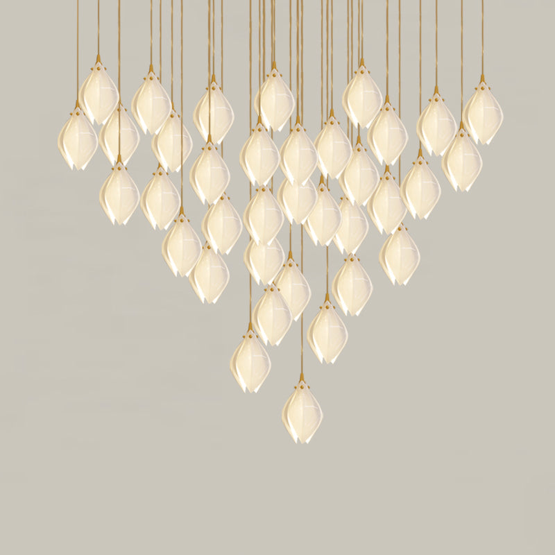 Orévia | Suspension Florale – Lumière Douce et Charme Naturel