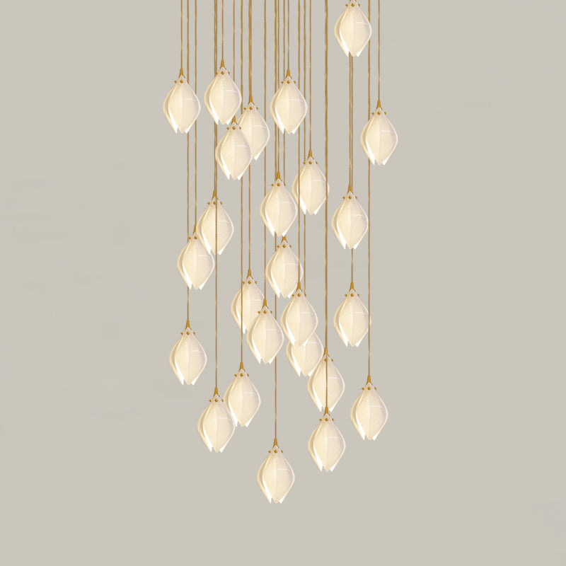 Orévia | Suspension Florale – Lumière Douce et Charme Naturel