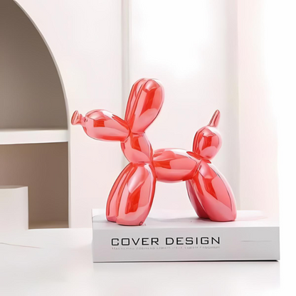 Bullix - Figurine Décorative Moderne Rouge