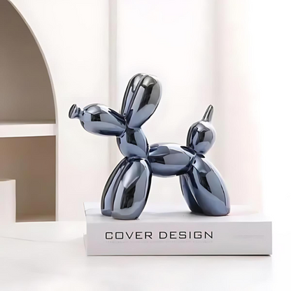 Bullix - Figurine Décorative Moderne Bleu