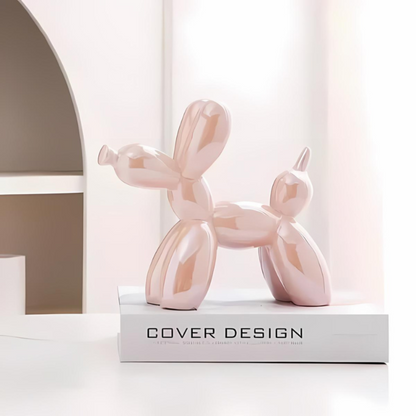 Bullix - Figurine Décorative Moderne Rose