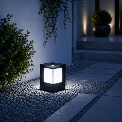 Calyra | Lampe Debout Extérieure – Éclairage Moderne et Élégant pour Allée et Jardin