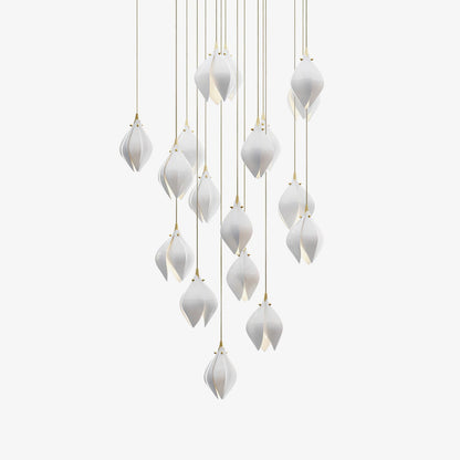 Orévia | Suspension Florale – Lumière Douce et Charme Naturel