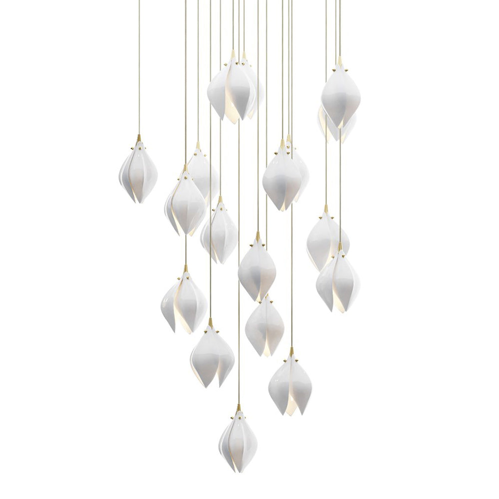 Orévia | Suspension Florale – Lumière Douce et Charme Naturel