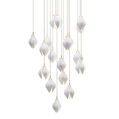 Orévia | Suspension Florale – Lumière Douce et Charme Naturel