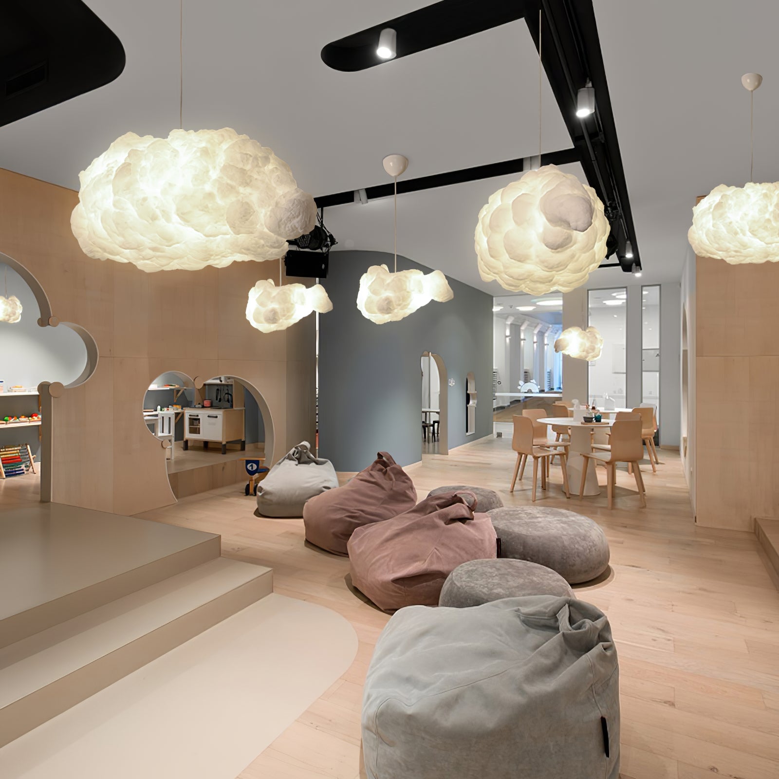 Céliora | Lustre Nuage – Ambiance Céleste et Atmosphère Relaxante