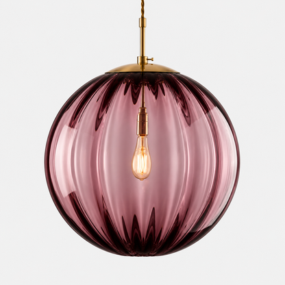 Cristalis | Plafonnier Moderne – Éclairage LED Uniforme & Élégant Violet