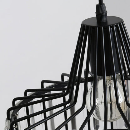 Orfina | Lampe Suspendue – Diffusion brillante abat jour cristal