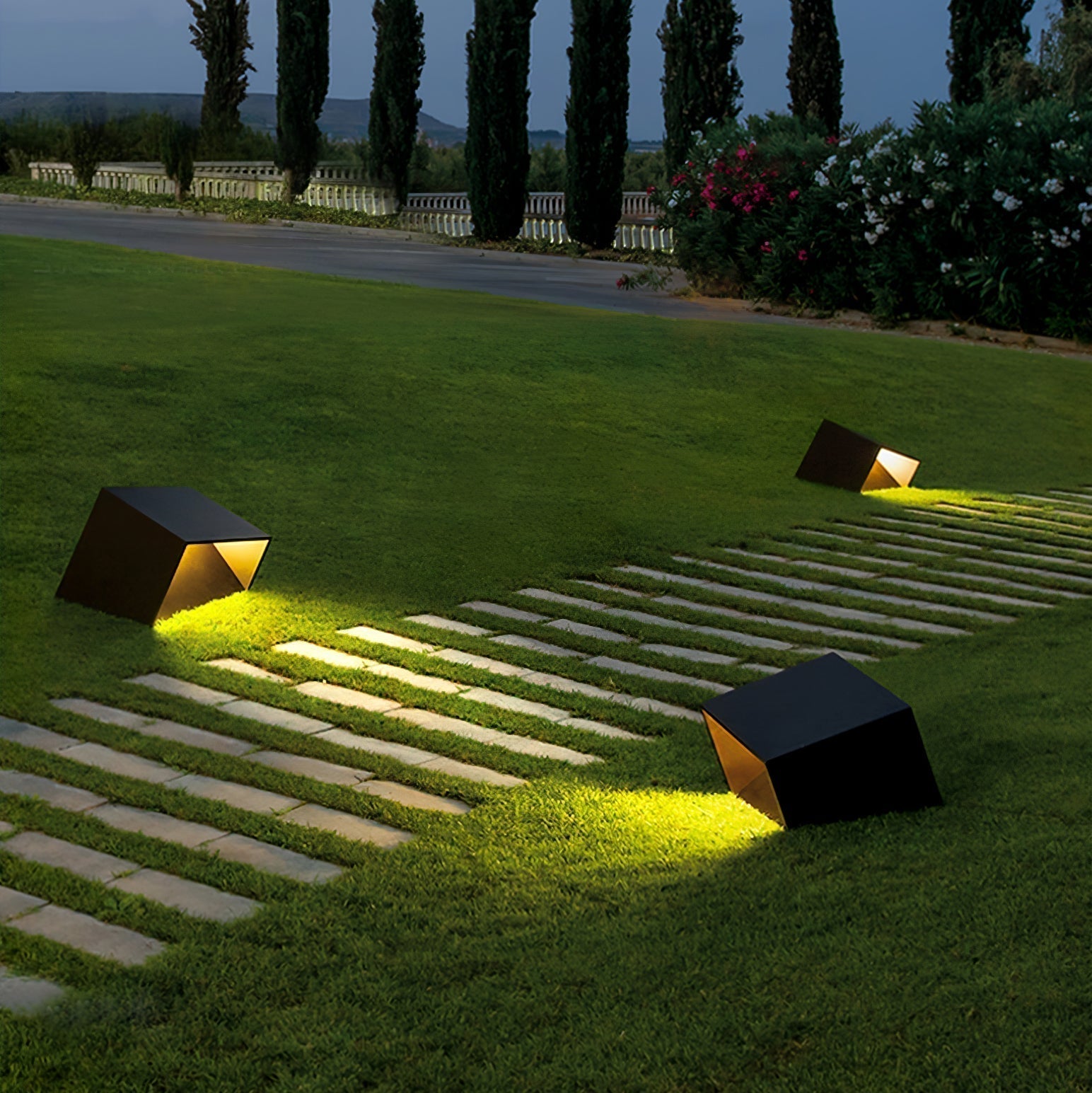 LightCube | Lampe de Jardin – Éclairage LED Moderne et Étanche