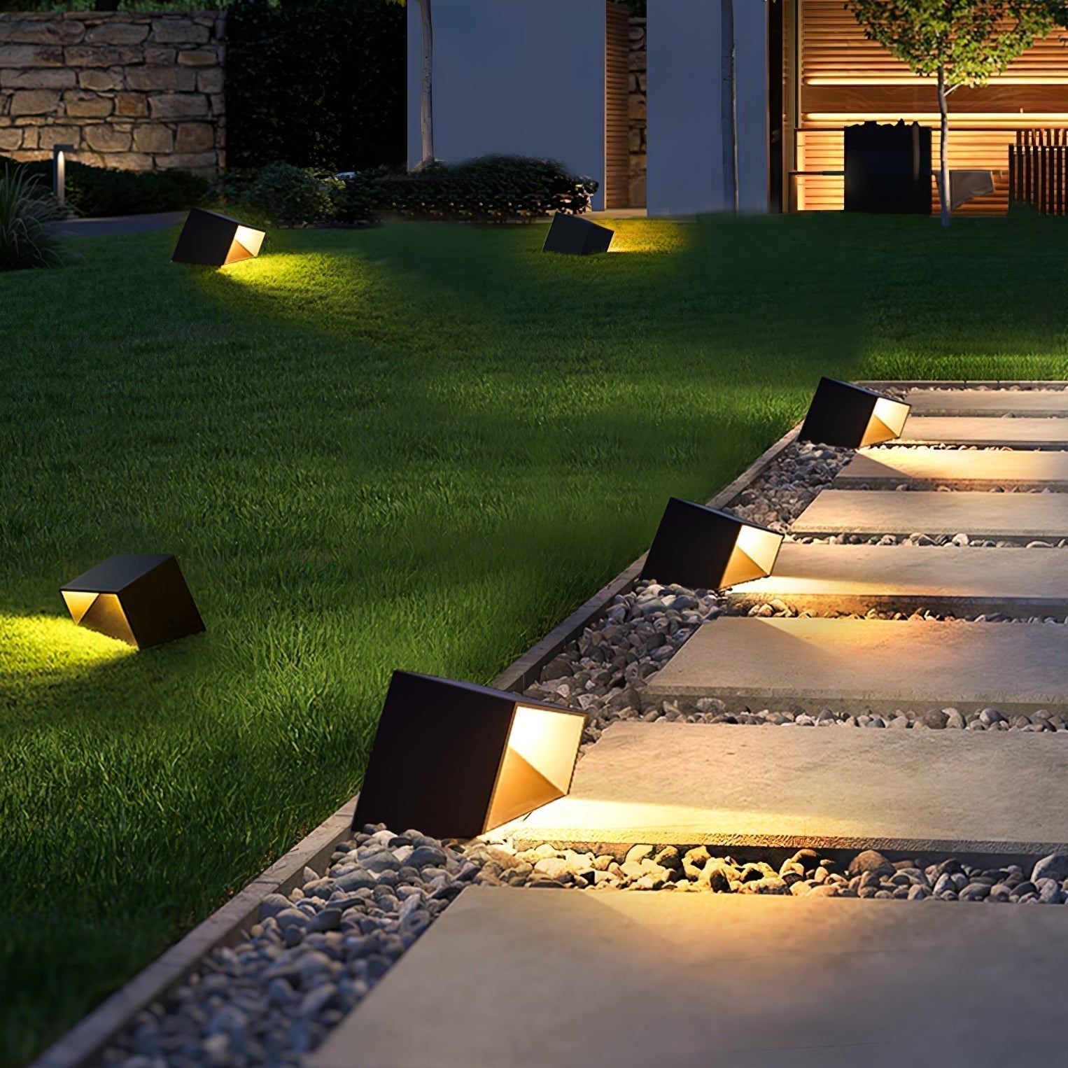 LightCube | Lampe de Jardin – Éclairage LED Moderne et Étanche