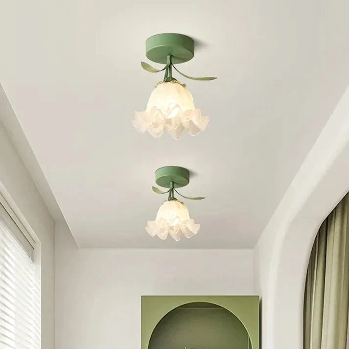 Claréa | Lampe de Plafond – Charme Tiffany Intemporel