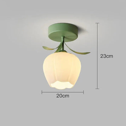 Claréa | Lampe de Plafond – Charme Tiffany Intemporel