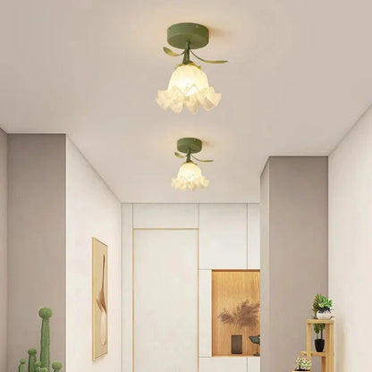 Claréa | Lampe de Plafond – Charme Tiffany Intemporel