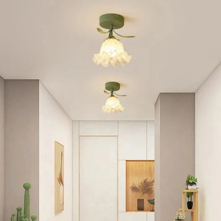 Claréa | Lampe de Plafond – Charme Tiffany Intemporel