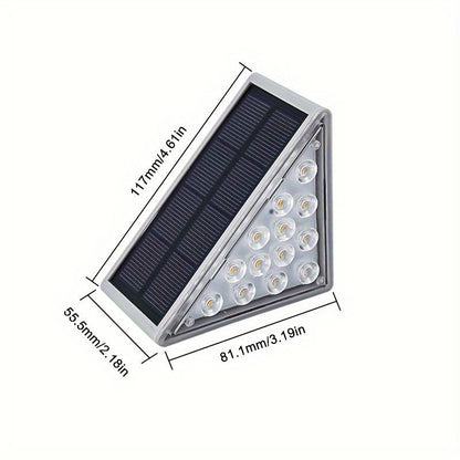 Éclairage Solaire Extérieur Étanche IP65 – Luminaire Solaire de Marche Autonome avec 10 Heures d'Éclairage, Installation Facile 4
