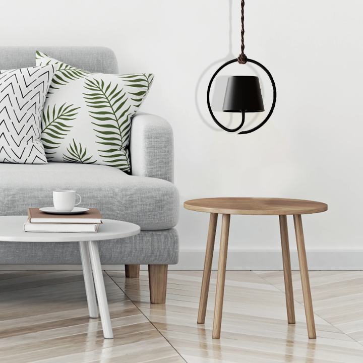 Luméa | Suspension LED Rechargeable – Design Moderne et Éclairage Nomade