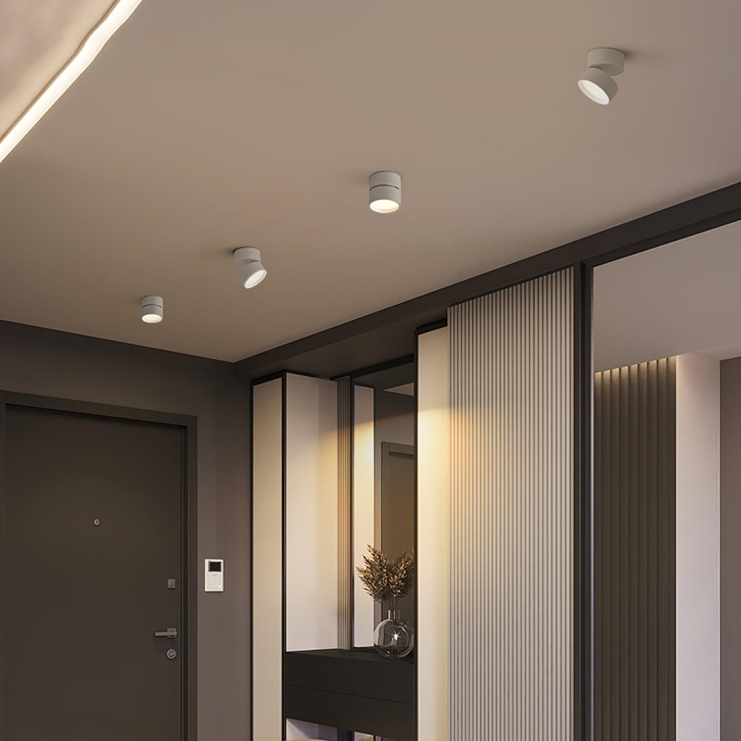 Seravine | Lampe de Plafond – Design Orientable et Ambiance Élégante