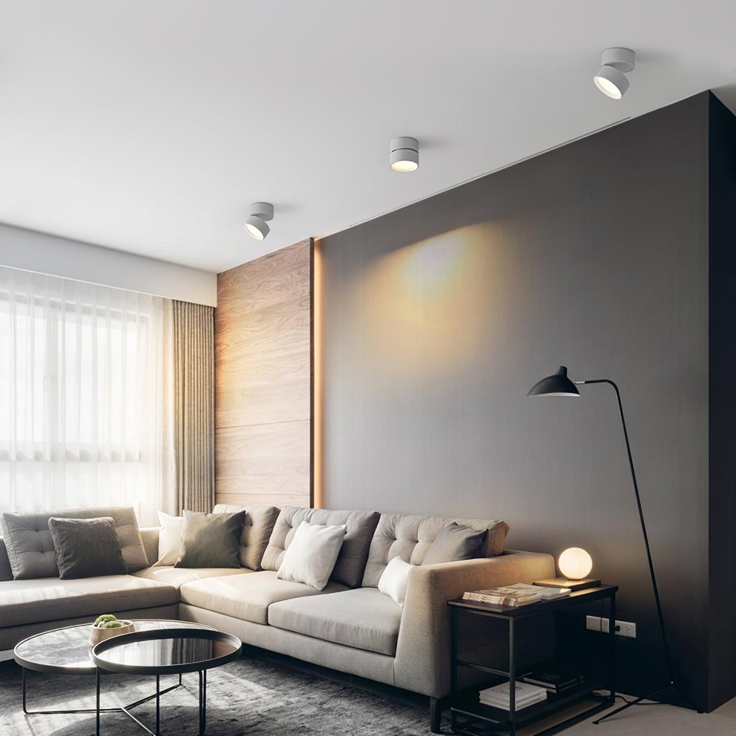 Seravine | Lampe de Plafond – Design Orientable et Ambiance Élégante