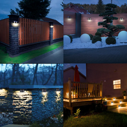 Cléaura | Applique Murale LED – Énergie Solaire Durable et Élégante